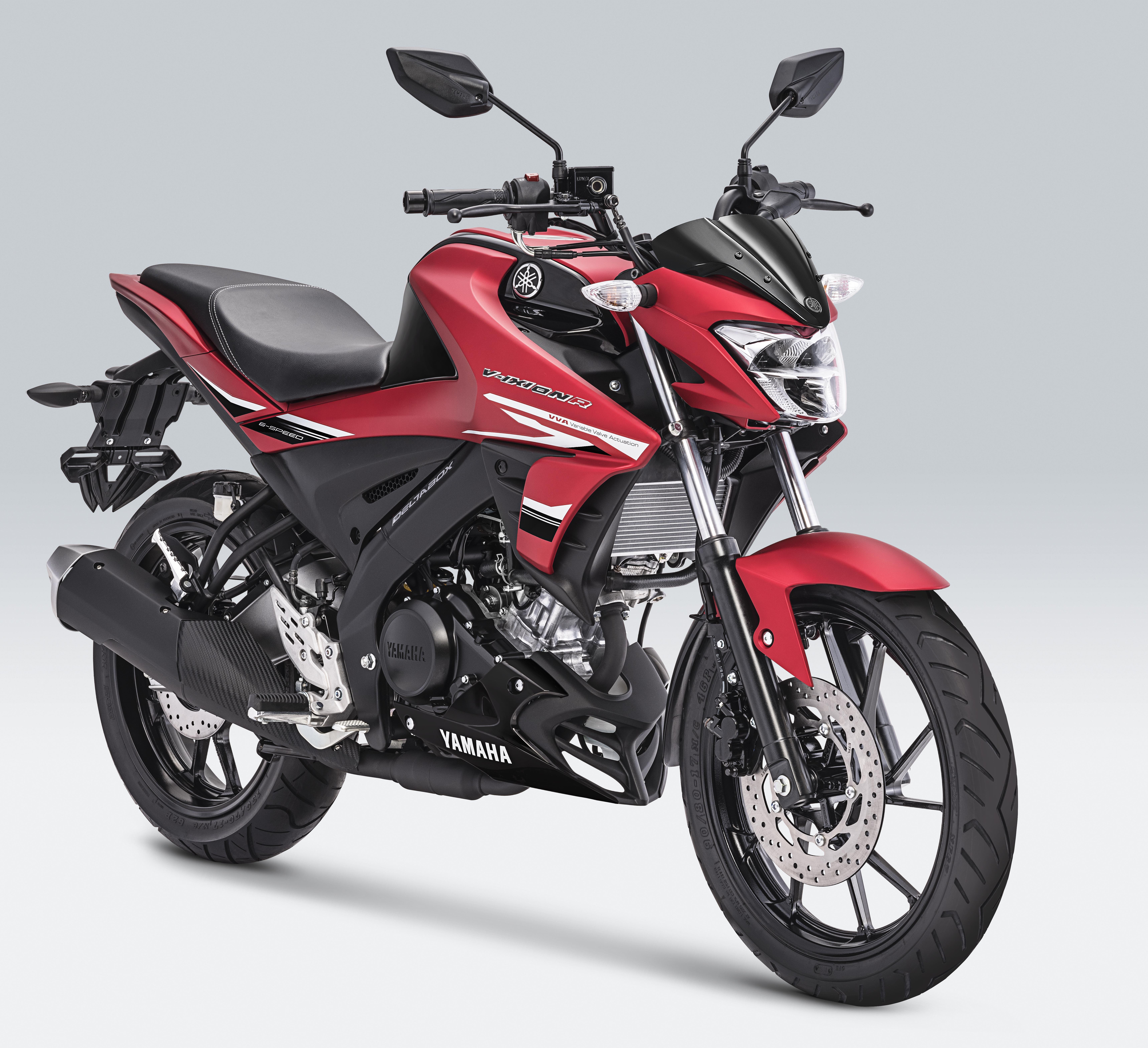 all new vixion r matte red